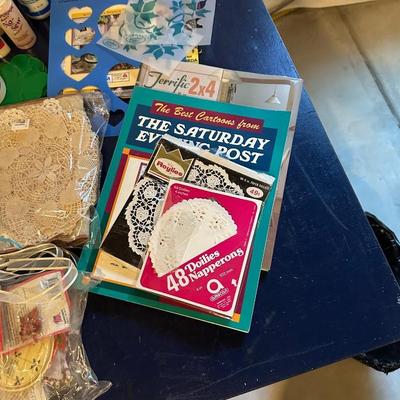 MORE CRAFTING SUPPLIES AND BOOKS