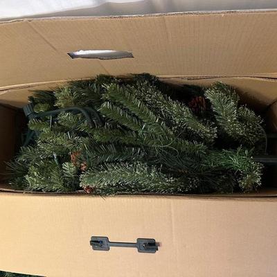 CHRISTMAS TREE , STOCKING HANGERS AND OTHER DECORATIONS