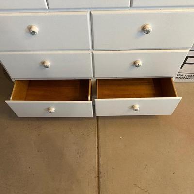 2 PIECE HUTCH AND DRAWERS