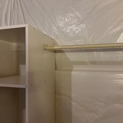 STORAGE OPTIONS, SINGLE AND DOUBLE WITH CLOTHES ROD