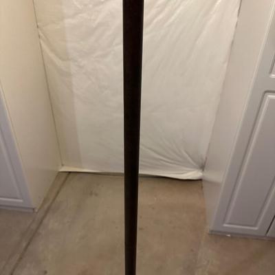 HEAVY METAL FLOOR LAMP
