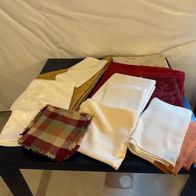 TABLECLOTHES, VARIOUS SIZES