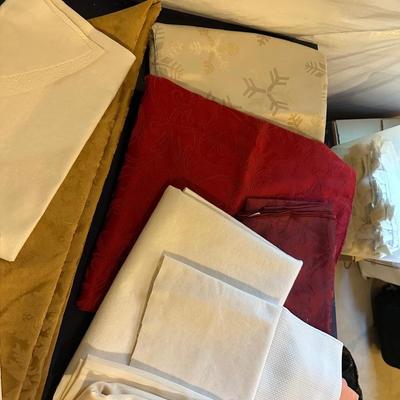 TABLECLOTHES, VARIOUS SIZES