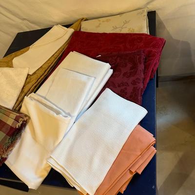 TABLECLOTHES, VARIOUS SIZES