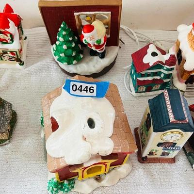 Christmas Houses/Decorations Lot
