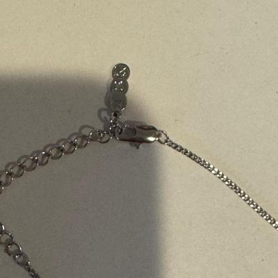 Camrose & Kross Reproduction of Jackie Kennedy Crystal & Silver Plated Necklace