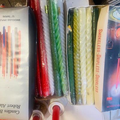 Large Candle Lot 452