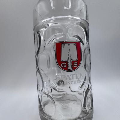 4 Vintage German Beer Steins (1L)