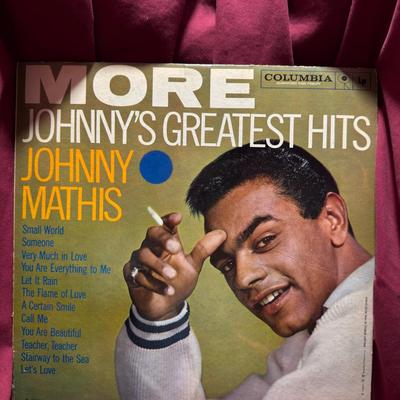 Johnny Mathis. Lot of 7 Vinyl Records.