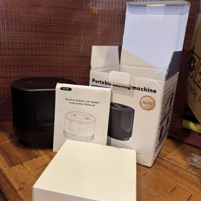 KZ-80S Portable Sealing Machine. Electronic Mason Jar Vacuum Sealing Machine.
