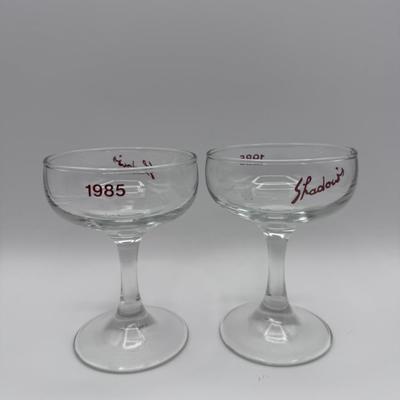 7 pc - Miscellaneous Glass Cocktail Glasses