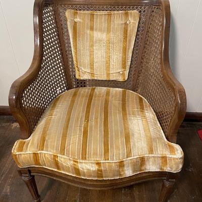 Sale Photo Thumbnail #288: This beautiful chair measures approx. 26" x 22" x 32".  Please see Photos for more details