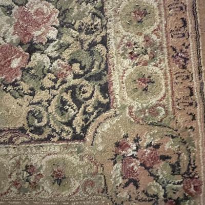 Sale Photo Thumbnail #358: Measures approx. 63" x 91". This rug is in very good shape but will need a good cleaning. Please see photos for more details.
