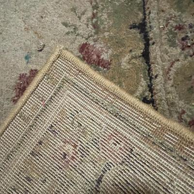 Sale Photo Thumbnail #359: Measures approx. 63" x 91". This rug is in very good shape but will need a good cleaning. Please see photos for more details.