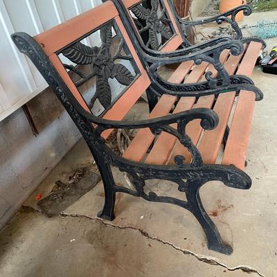 Sale Photo Thumbnail #366: These chairs measure approx. 22" x 22" x 32" and are very heavy, please bring help. Please see photos for more details.