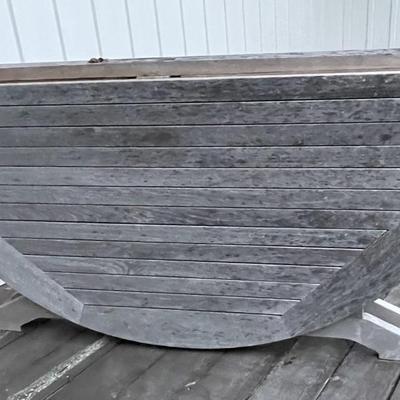 Sale Photo Thumbnail #416: The homeowner's said this patio suite is brand new and was never used much at all. The table measures approx. 60" in diam. Please see photos for more details.