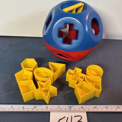 Tupperware Shape O Toy