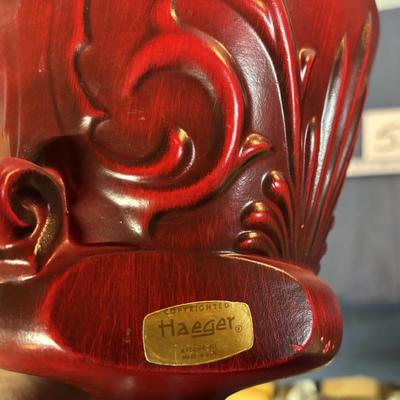 Haeger Pedestal Vase