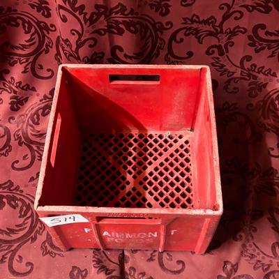 Vintage Fairmont Dairy Crate