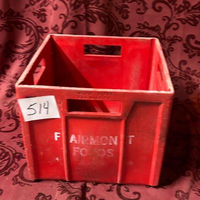 Vintage Fairmont Dairy Crate