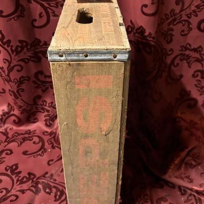 Vintage Pepsi wooden Crate