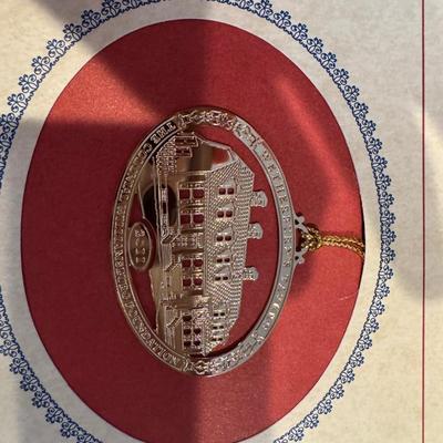 Colonial Williamsburg VA Ornaments. All in envelopes. Gold color. Lot of 11.