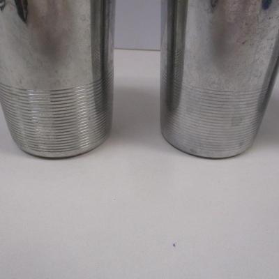 Vintage Art Deco Chrome Silver Cups #5