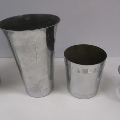 Vintage Silver Chrome Cups #8