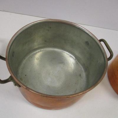 Copper Pot Casserole & Sauce Pans