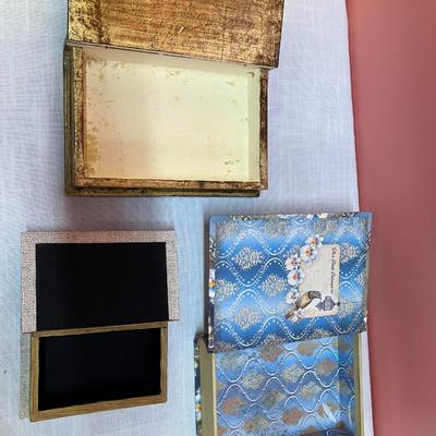 Sale Photo Thumbnail #391: Set of 3 wooden storage box "books" in great condition!