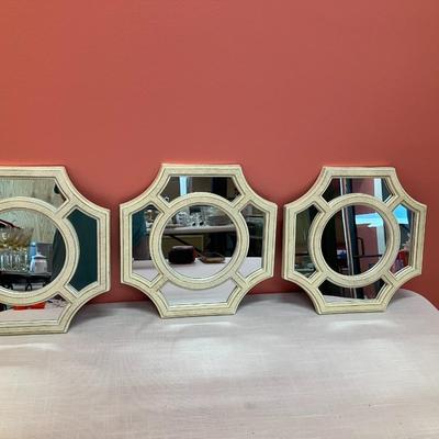 Sale Photo Thumbnail #427: 3 home decor small mirrors