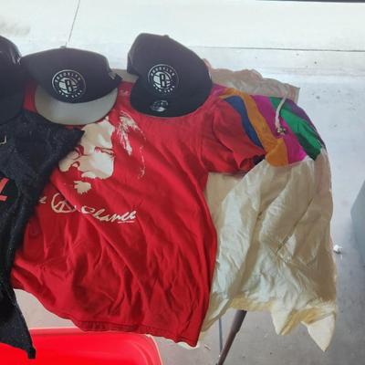 Sale Photo Thumbnail #145: Vintage tshirt and hat lot. 
Will receive everything pictured plus  other items similar to what's pictured.