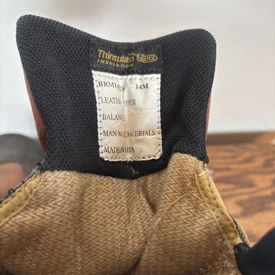 LOT 102: Browning Gortex Men's Boots, Sz 14