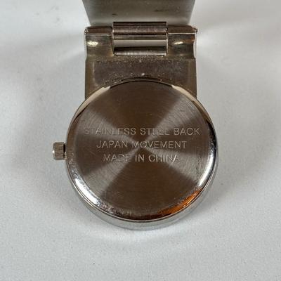 LOT 107: Seiko Automatic Watch w/17 Jewels & Quartz John Deer Watch/Money Clip