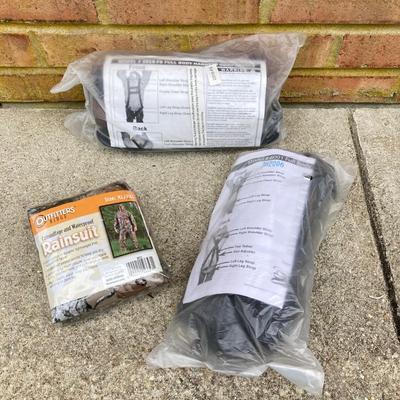 LOT 115: Hunter's Tree Stand, Big Game Seat, Full Body Harness Components Model # 2015-FS and JH2006 6001 and Outfitters Ridge...