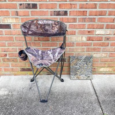 LOT 117: Vanguard Quest T62U Rifle Stand / Tripod / Holder, Seats, Ammo Box and More