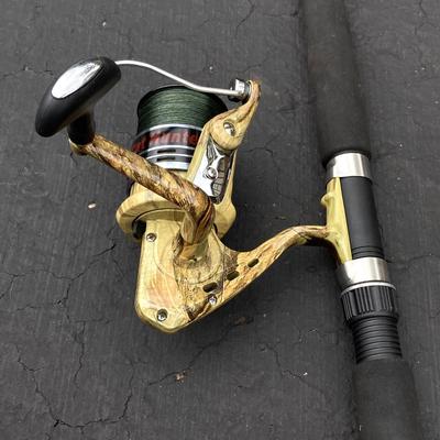 LOT 121: Fishing Rods, Reels by Penn and Daiwa and Other and a Tackle Box
