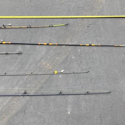 LOT 121: Fishing Rods, Reels by Penn and Daiwa and Other and a Tackle Box