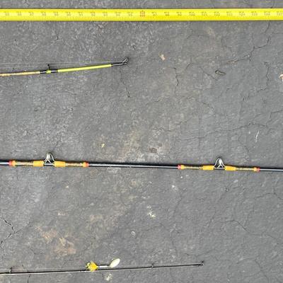 LOT 121: Fishing Rods, Reels by Penn and Daiwa and Other and a Tackle Box