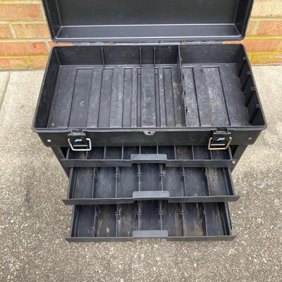 LOT 121: Fishing Rods, Reels by Penn and Daiwa and Other and a Tackle Box