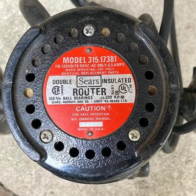 LOT 126: Skilsaw, Sears Router, Jigsaw and More
