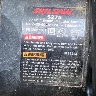 LOT 126: Skilsaw, Sears Router, Jigsaw and More