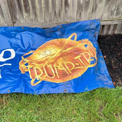 LOT 135: Large Trump World's Fair Casino at Trump Plaza Banner