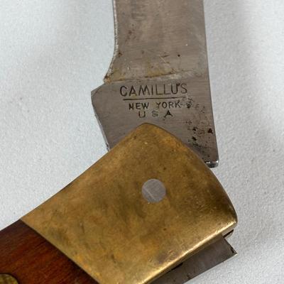 LOT 139: Camillus #4 Pocket Knife w/Lawn Doctor Case & Winchester Pocket Knife & Case