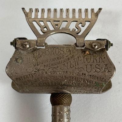 LOT 140: Vintage Clippers & Star Safety Razor