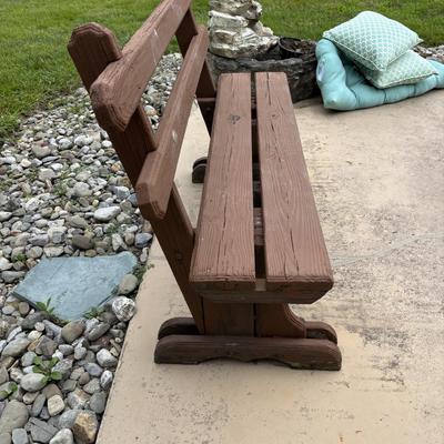 LOT 147: Wooden Bench