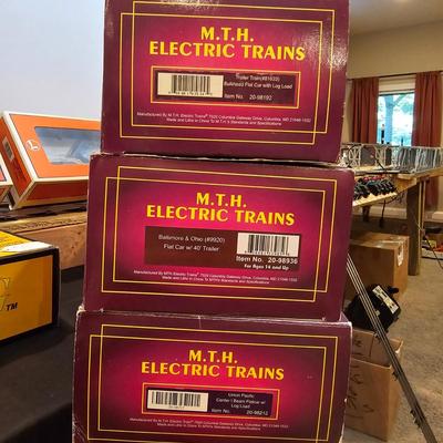 Flat cars w/Trailers, Specialty Cargo (T2-JS)