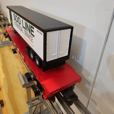 Flat cars w/Trailers, Specialty Cargo (T2-JS)