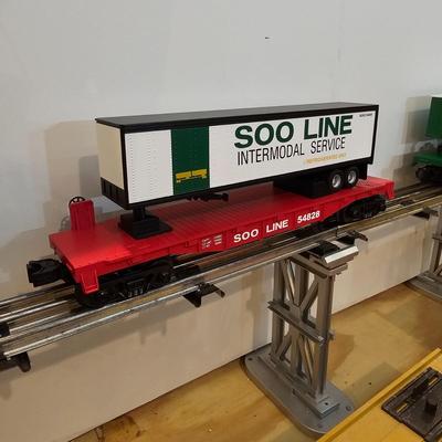 Flat cars w/Trailers, Specialty Cargo (T2-JS)