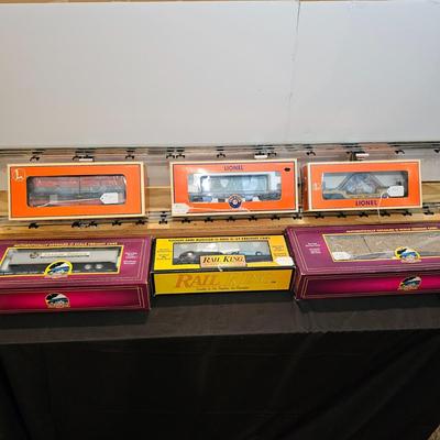Flat cars w/Trailers, Specialty Cargo (T2-JS)